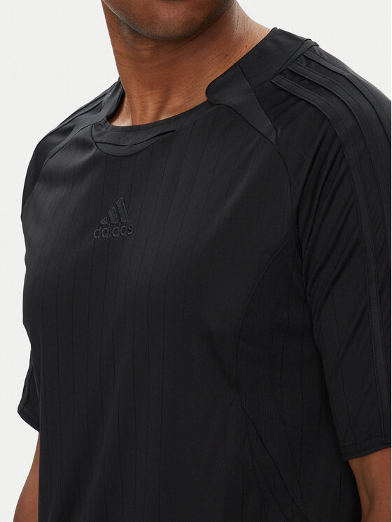 adidas adidas T-Shirt Teamgeist adicolor JX1537 Černá Loose Fit