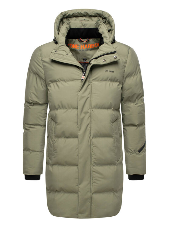 Stone Harbour Stone Harbour Kurtka zimowa Thadeek Zielony Regular Fit