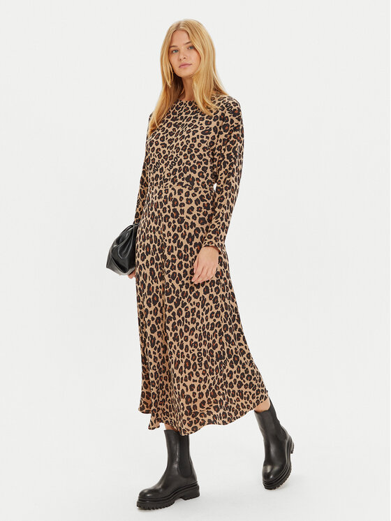 JOOP! JOOP! Ежедневна рокля 58 JW244D274 30044016 Кафяв Regular Fit