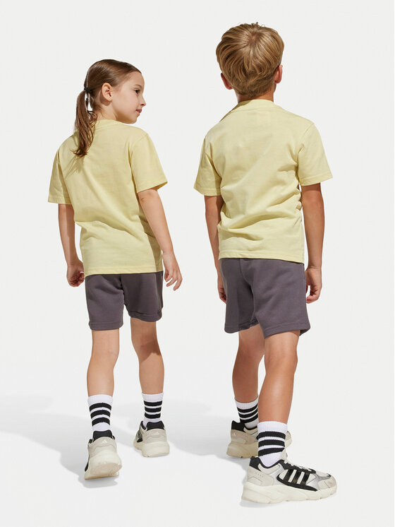 adidas adidas Sada T-shirt a šortky Essentials JC9751 Žlutá Regular Fit
