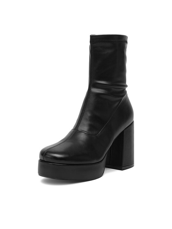 DeeZee DeeZee Čizme 7562T-2 Crna