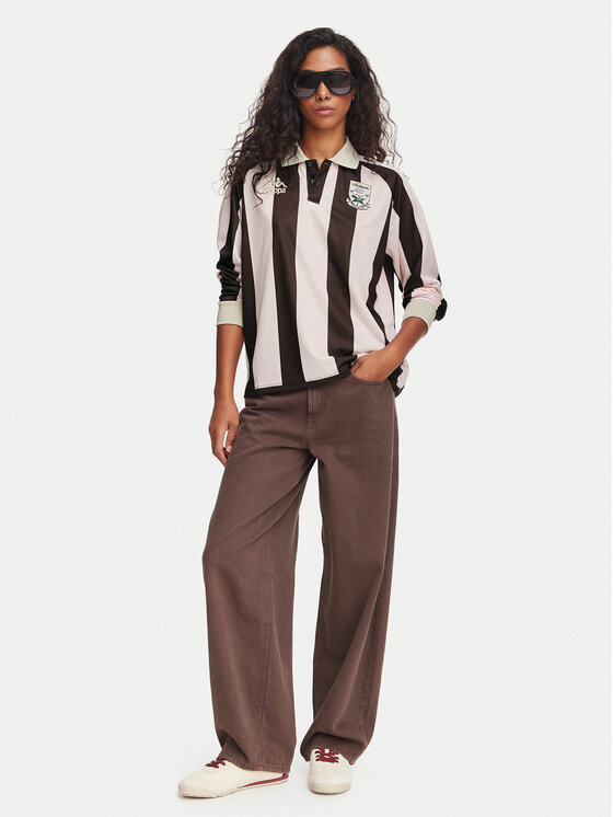 Kappa Kappa Polo 311U77W Różowy Oversize