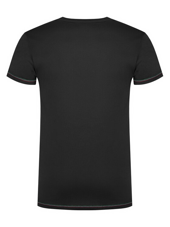 Aeronautica Militare Aeronautica Militare Komplet t-shirtów AM1UTI003B Czarny Slim Fit