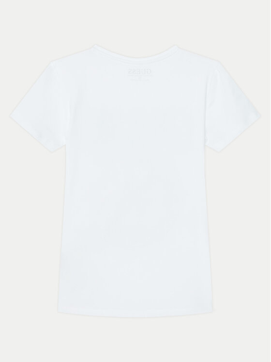 Guess Guess T-shirt J5RI20 K6YW4 Bijela Regular Fit