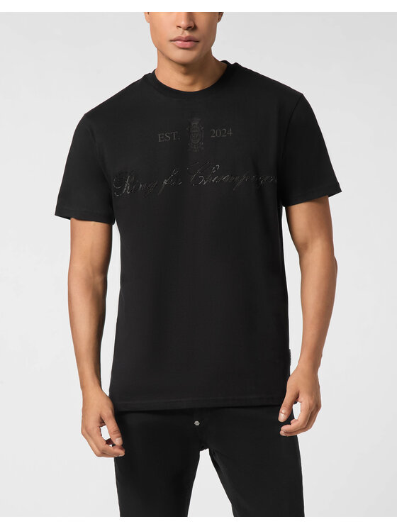 PHILIPP PLEIN PHILIPP PLEIN T-shirt 26147 Nero Regular Fit