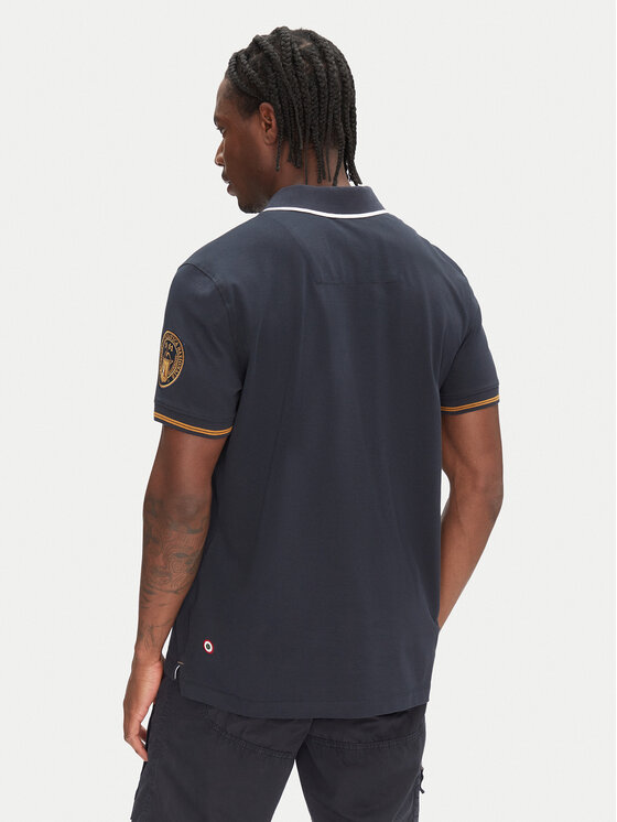 Aeronautica Militare Aeronautica Militare Polo särk 251PO1859P191 Tumesinine Regular Fit