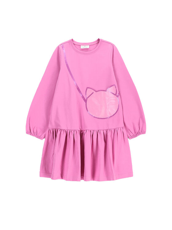 Coccodrillo Coccodrillo Ежедневна рокля WC5129101CGK Розов Regular Fit
