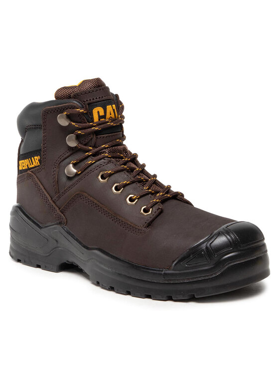 CATerpillar CATerpillar Schnürstiefeletten Striver Bump St S3 P725098 Braun