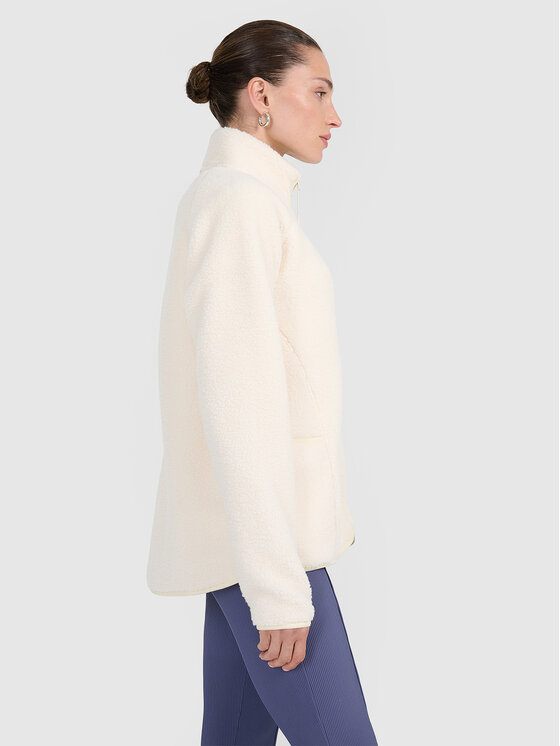 4F 4F Polar APRES SKI Biały Oversize