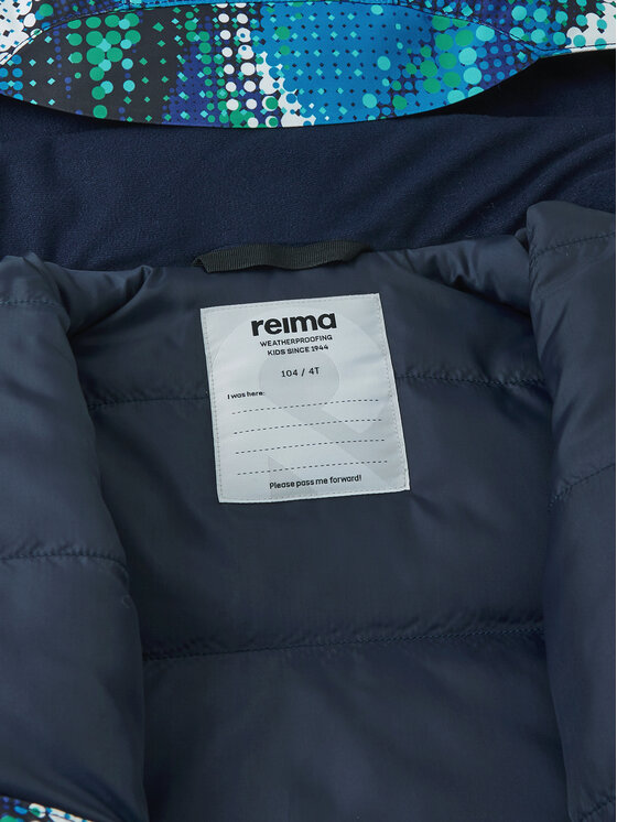 Reima Reima Costum de schi Reach 5100067C Albastru Regular Fit