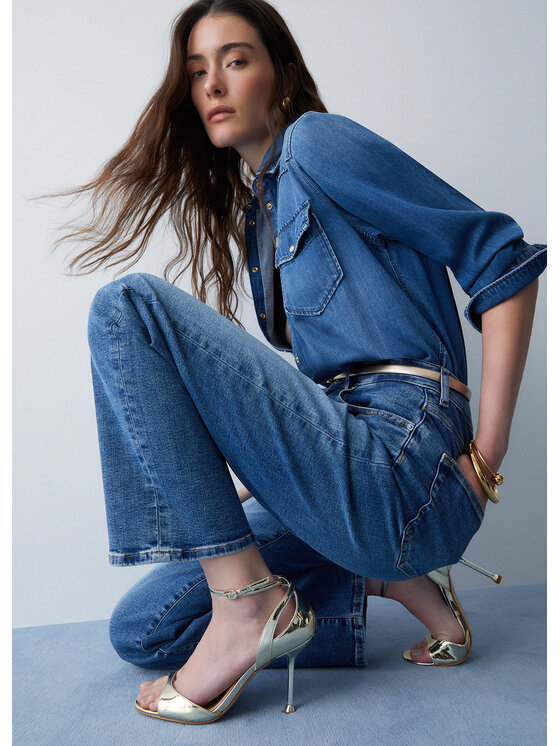 Liu Jo Liu Jo Jeans UA6184D031478993 Celeste Slim Fit