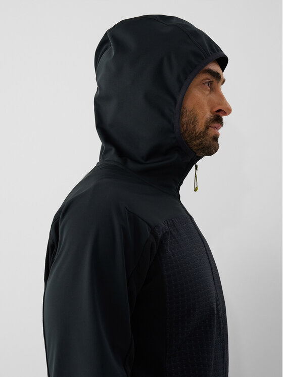 4F 4F Kurtka przejściowa BETWEEN LAYERS Czarny Regular Fit