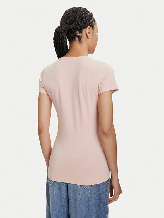 Guess Guess T-Shirt W5YI08 J1314 Pomarańczowy Regular Fit