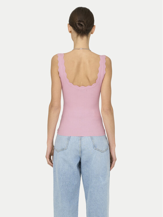 JDY JDY Топ Nanna 15290585 Чорний Slim Fit