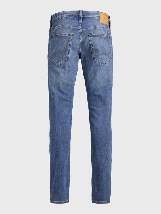 Jack & Jones Jack & Jones Jeansy Glenn 12157416 Modrá Slim Fit