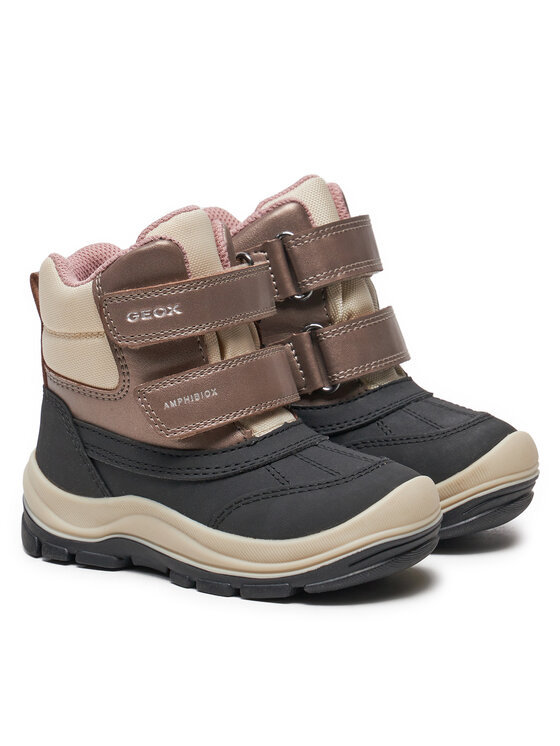 Geox Geox Čizme za snijeg B Flanfil Girl B Abx B463WD 050FU C0976 S Crna