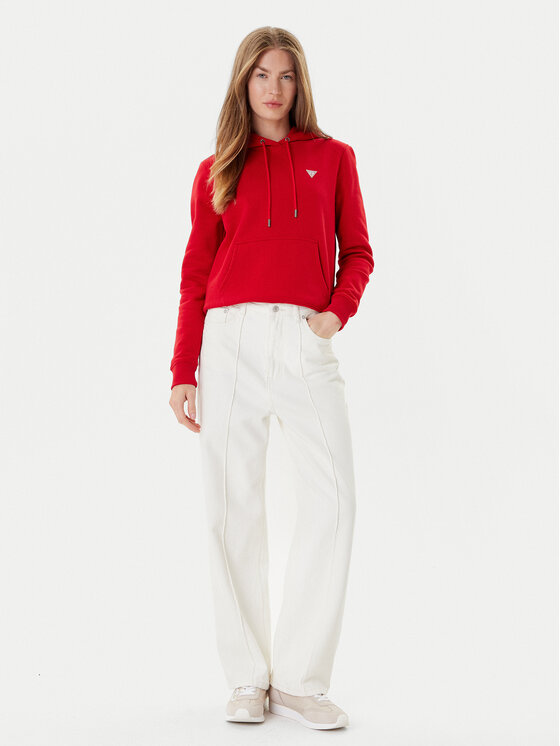 Guess Jeans Guess Jeans Світшот W4YQ04 KC811 Червоний Regular Fit