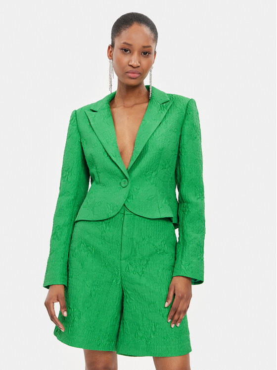 Custommade Bermudy Nanna 999459723 Zelená Regular Fit