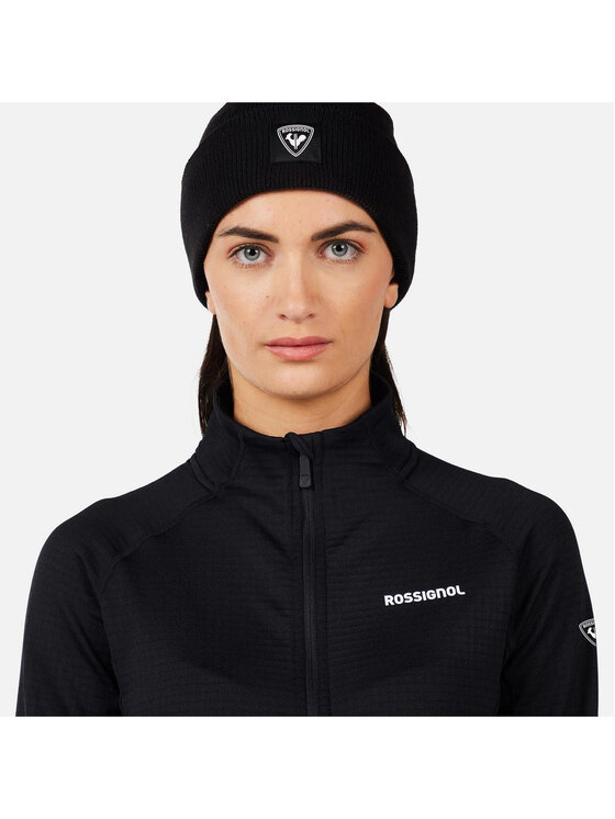 Rossignol Rossignol Polar W Blackside Mix Fz Fleece Czarny Regular Fit