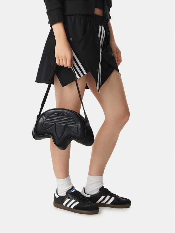 adidas Дамска чанта Trefoil Bag Metallic KR1602 Черен