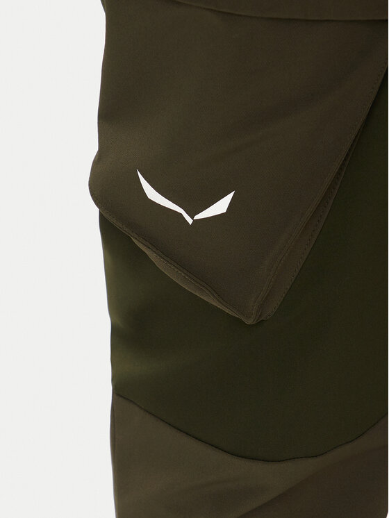 Salewa Salewa Штани outdoor Puez 28482 Зелений Regular Fit