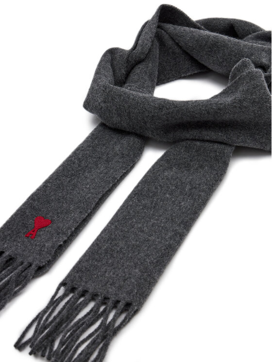 AMI Paris AMI Paris Зимен шал BFUSF405.334 Сив