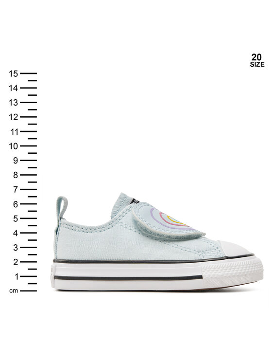 Converse Converse Scarpe da ginnastica Chuck Taylor All Star Heart Strap Easy-On A08380C Grigio