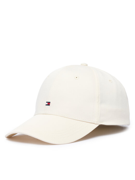 Tommy Hilfiger Șapcă Th Flag AM0AM13008 Crem