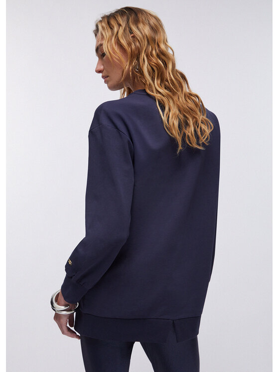 Liu Jo Liu Jo Bluza TA6205FS09093924 Fioletowy Regular Fit