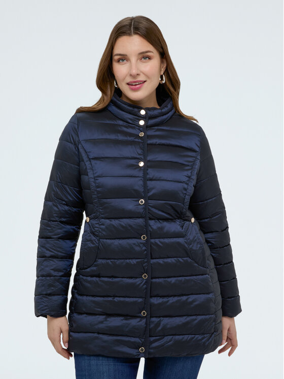 Fiorella Rubino Fiorella Rubino Giubbotto piumino F031T001462N034 Blu Regular Fit