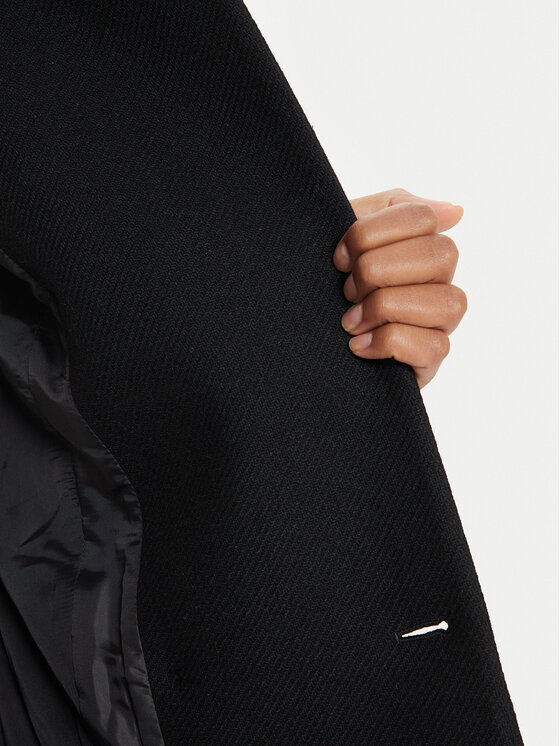 Morgan Morgan Vuneni kaput 242-GSUZI Crna Slim Fit