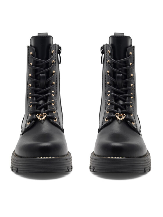 Nelli Blu Nelli Blu Schnürschuhe CS6139-01 Schwarz