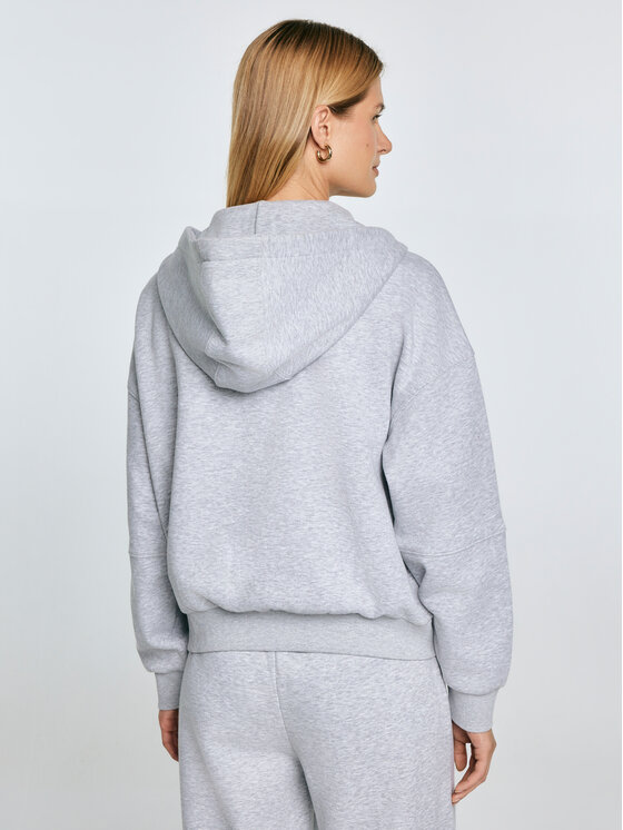 BIG STAR BIG STAR Bluza MADELINA Szary Comfort Fit