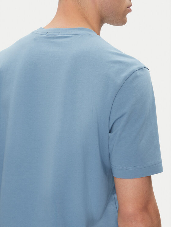 BOSS BOSS T-Shirt Tchup 50473278 Modrá Relaxed Fit