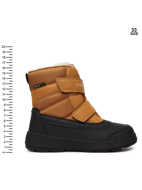 Tommy Hilfiger Tommy Hilfiger Śniegowce Niagara T1XD-35302-1973 S Brązowy jasny