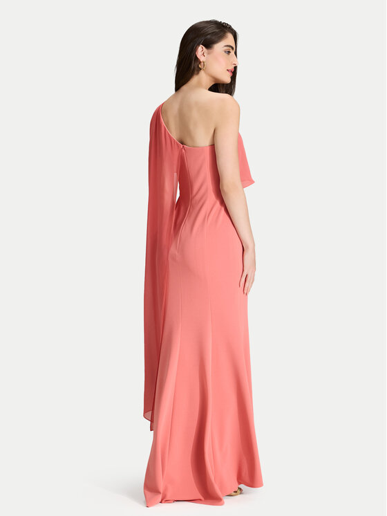 Swing Swing Večernja haljina 5AJ03500 Koraljna Regular Fit