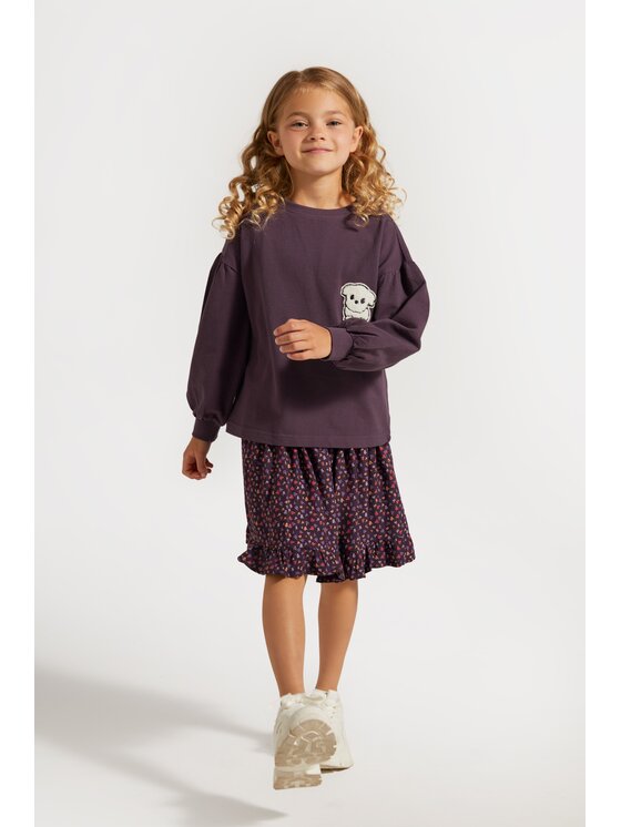 Coccodrillo Coccodrillo Spódnica ZC4124203AGK-022 Kolorowy Regular Fit