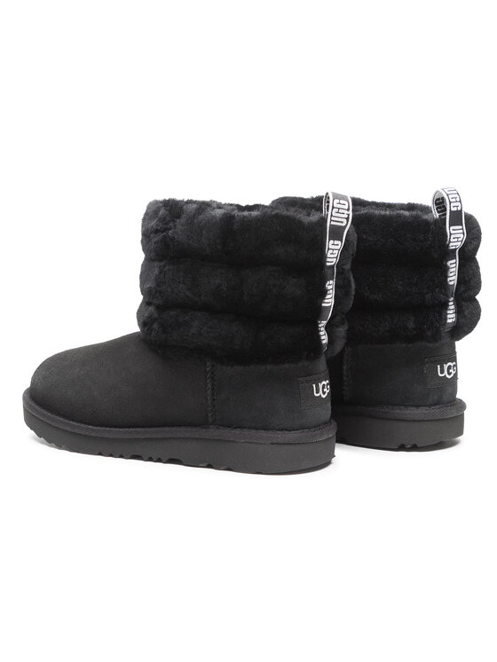 Ugg fluff mini quilted on sale noir