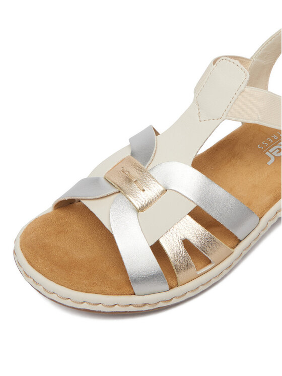 Rieker Rieker Sandales CEO-65918-91 Sudraba