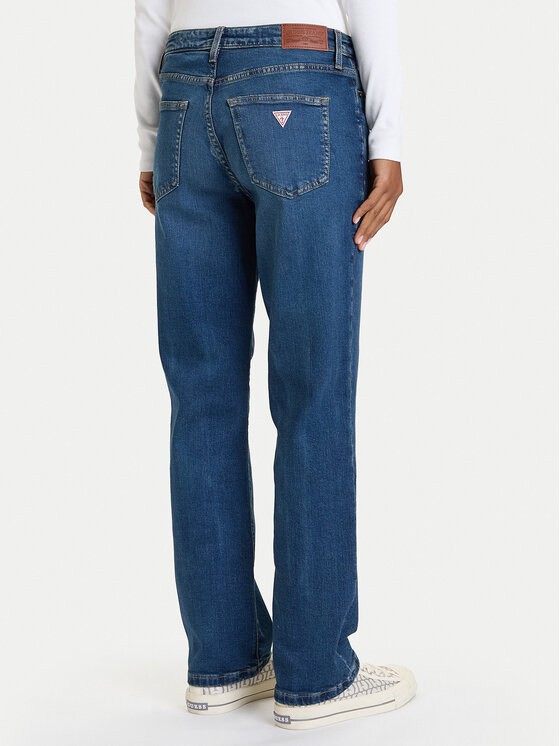 Guess Jeans Guess Jeans Jeansy W5BA98 D5RA3 Granatowy Regular Fit