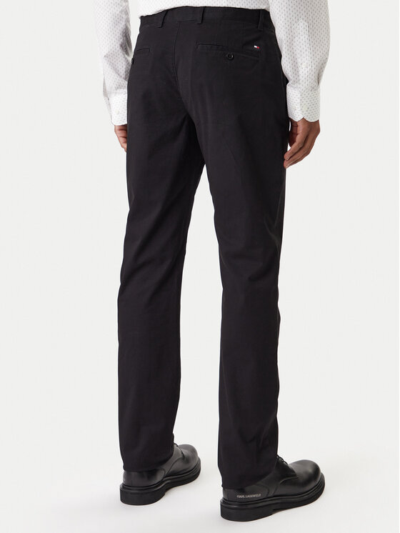 Tommy Hilfiger Tommy Hilfiger Chinos Core Denton MW0MW41993 Schwarz Regular Fit