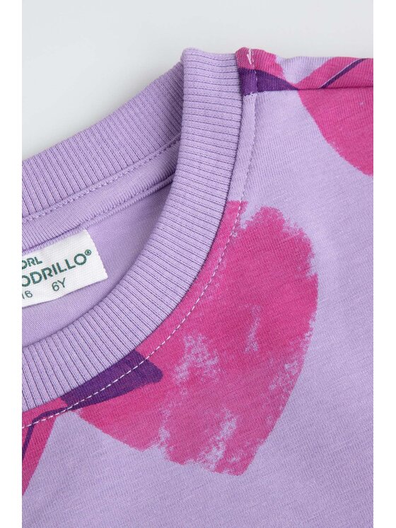 Coccodrillo Coccodrillo Komplet dresowy ZC6117302HGK-016 Fioletowy Regular Fit