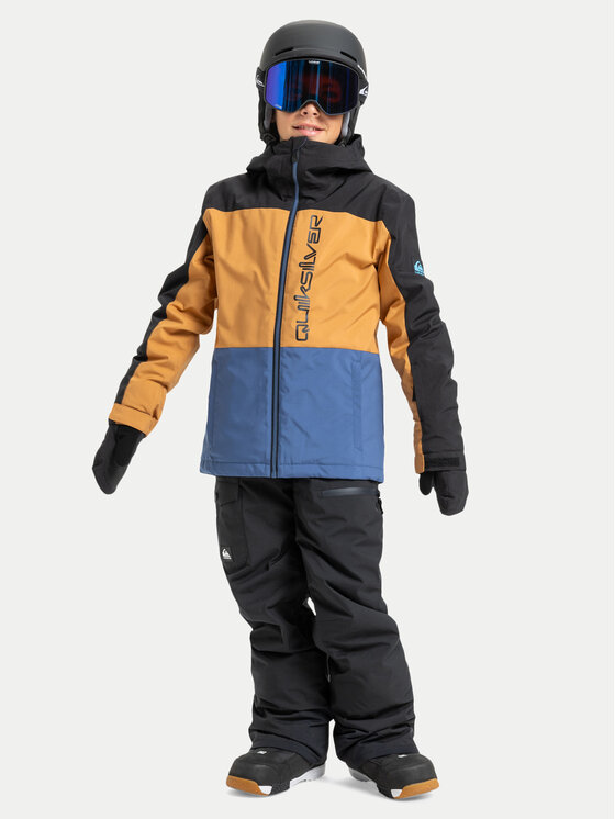 Quiksilver Quiksilver Snowboardová bunda Side Hit Block EQBTJ03218 Farebná Regular Fit