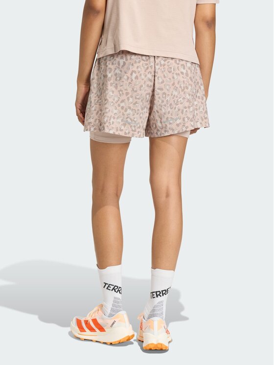adidas adidas Szorty sportowe 162245 Beżowy Regular Fit