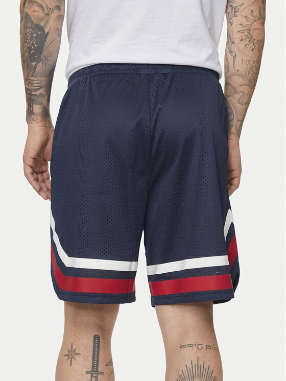 Fila Fila Sportovní kraťasy FAM0651 Tmavomodrá Regular Fit