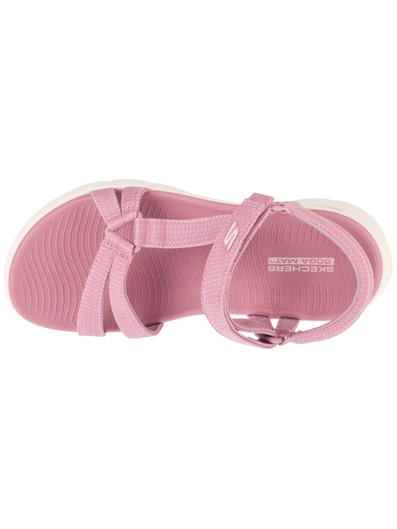 Skechers Skechers Sandały Skechers Go Walk Flex Sandal - Sublime Różowy