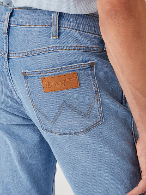 Wrangler Wrangler Jeansy Larston W18S84Z95 112330753 Niebieski Slim Fit