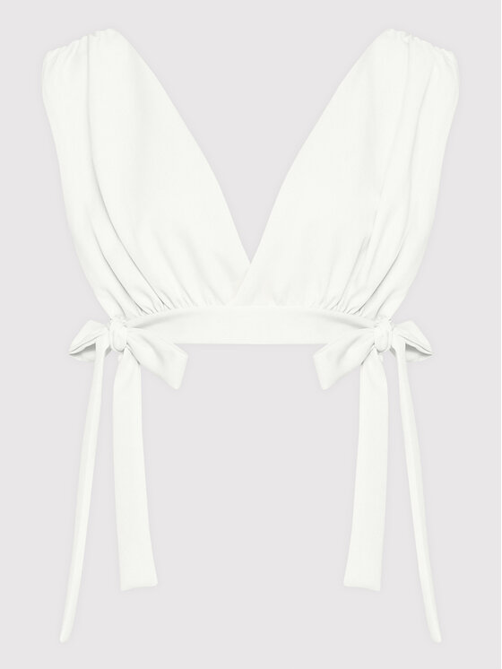 DeeZee DeeZee Blusa My Time BLK018 Bianco Regular Fit