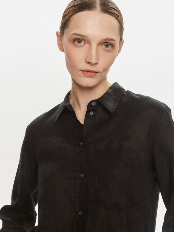 Gap Gap Koszula 875983 Czarny Relaxed Fit