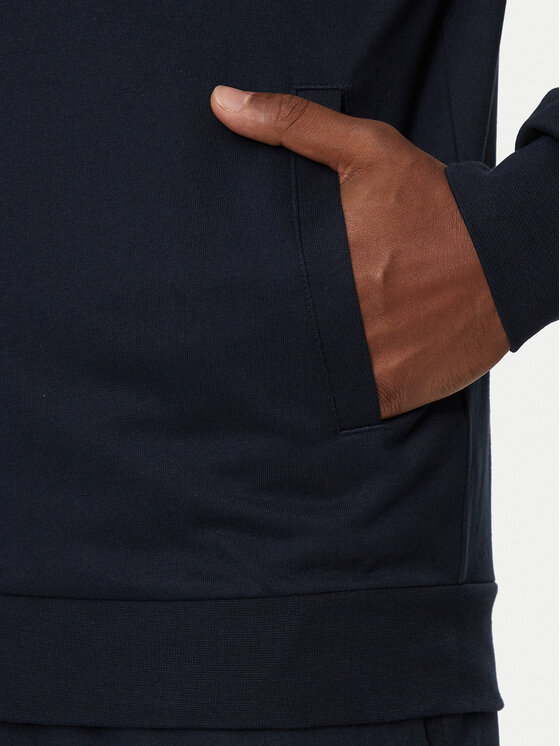 EA7 Emporio Armani EA7 Emporio Armani Džemperis ar kapuci 8NPM33 PJVRZ 0562 Tumši zils Regular Fit